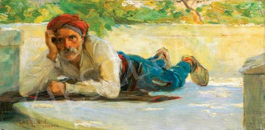  László, Fülöp - Siesta (On a Sunlit Verandah) | 30. Auction auction / 86 Lot