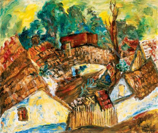  Frank, Frigyes - Cottages (Roofs in Mártély) | 30. Auction auction / 105 Lot