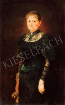  László, Fülöp - Lady in a Velvet Dress | 30. Auction auction / 120 Lot