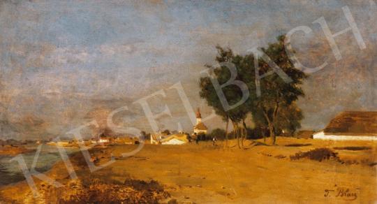 Blau-Lang, Tina - By the River Tisza at Szolnok, 1870s | 20th Auction auction / 16 Lot