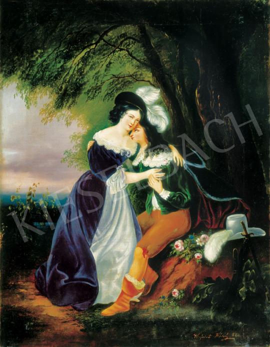  Kisfaludy, Károly - Lovers, 1823 | 30. Auction auction / 132 Lot
