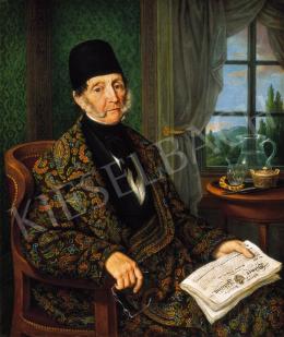 Höfel, Johann Nepomuk - Reggeli után, 1844 