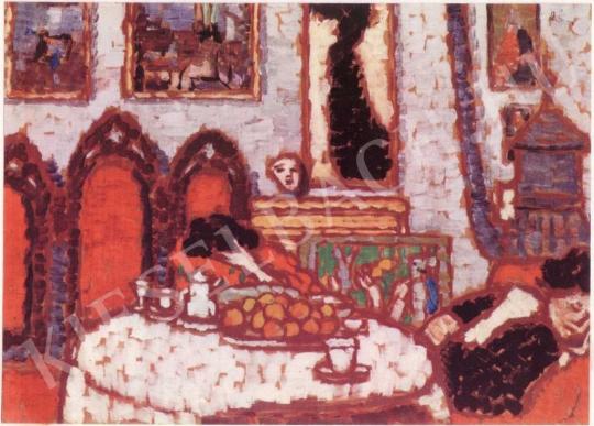 Rippl-Rónai, József - Interior painting