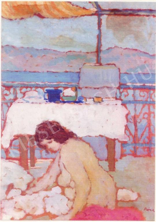 Rippl-Rónai, József - Woman on the Terrace painting