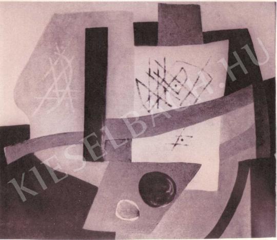  Kassák, Lajos - Composition painting