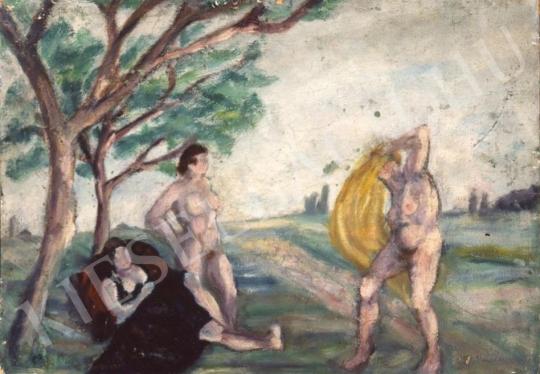 Tihanyi, Lajos, - Nude Composition painting