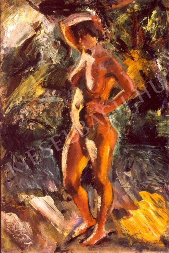  Márffy, Ödön - Standing Female Nude painting