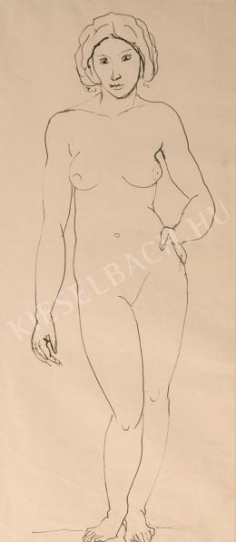  Kernstok, Károly - Standing Female Nude 