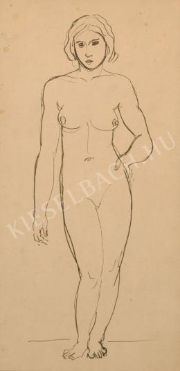  Kernstok, Károly - Standing Female Nude 