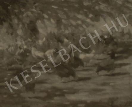  Kieselbach, Géza - Hen, 1957 painting