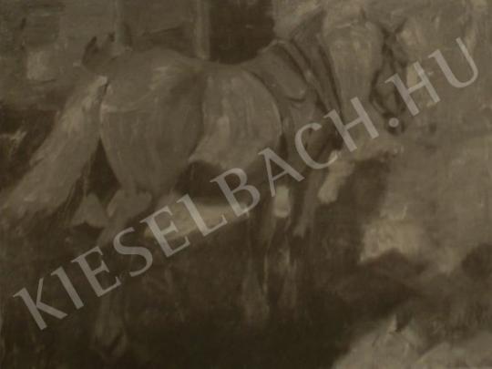  Kieselbach Géza - Ló, 1927 festménye