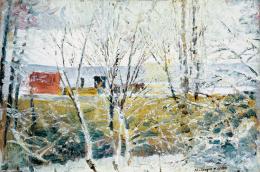  Mednyánszky, László - Winter Landscape (First Snow) 