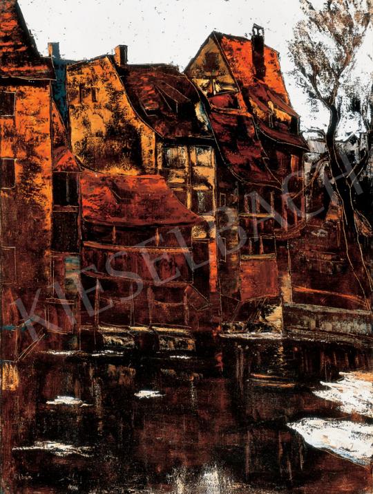 Orbán, Dezső - German Town by the River | 31st Auction auction / 56 Lot